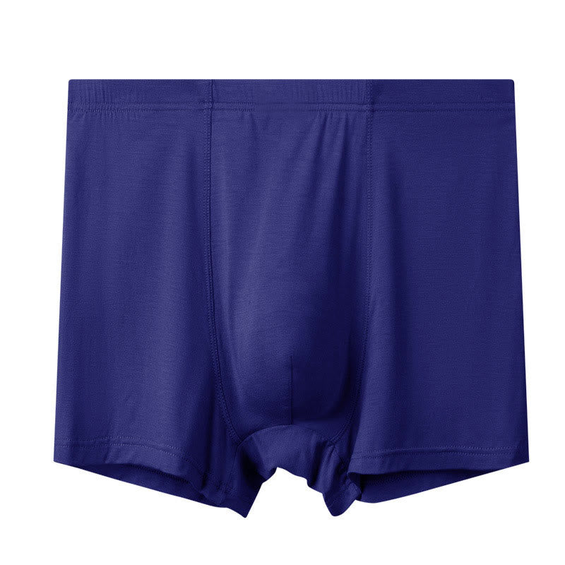 Boxer respirant taille haute grande taille (1 paquet) - Bleu royal - 13XL - image 6