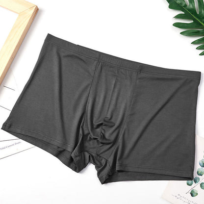 Boxer grande taille hautement élastique (1 paire) - Gris foncé - 10XL - image 6