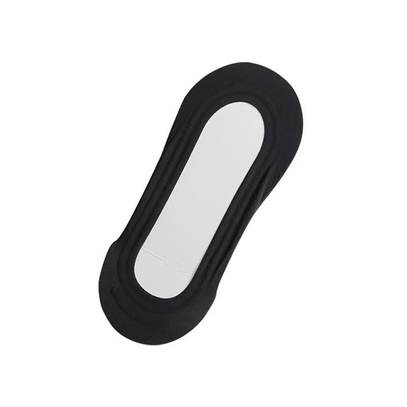 Chaussettes bateau à fond fleuri Plusock (6 paires) - Noir - EU39-44 (US8.5-12) - image 7