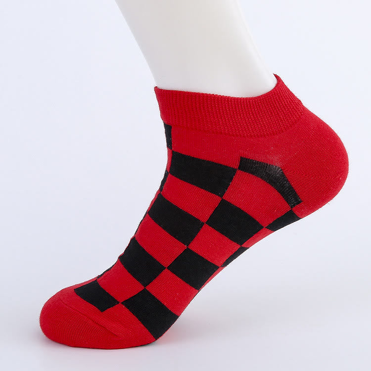 Chaussettes puzzle cheville (5 paires) - image 4