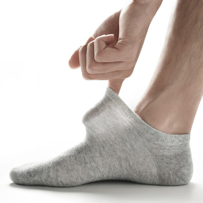 Chaussettes cheville 100% coton (6 paires) - image 1