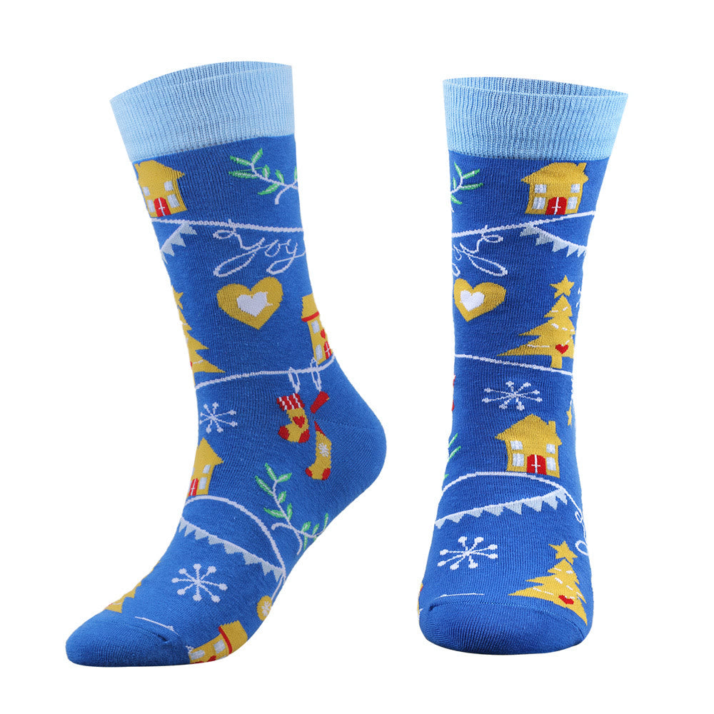 Chaussettes de Noël douces Plusock (5 paires) - image 1