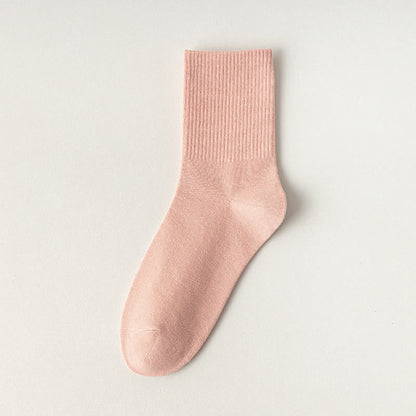 Chaussettes basses confortables en coton Plusock (6 paires) - Rose - EU39-43 (US5-9) - image 6