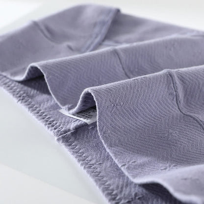 Culotte antibactérienne taille haute grande taille (6 paires)
