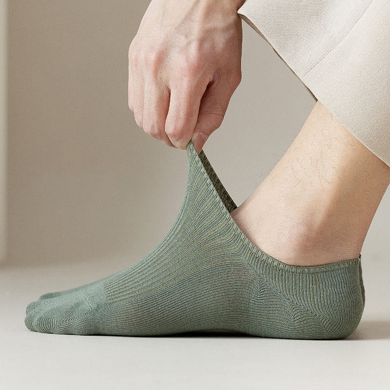 Chaussettes invisibles déodorantes Plusock (5 paires) - image 1