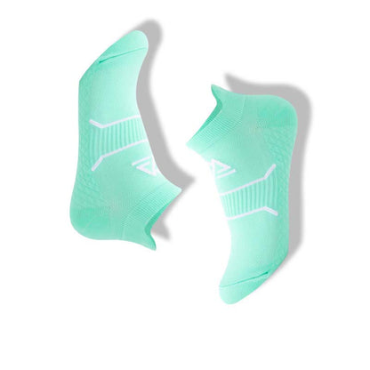Chaussettes de compression athlétiques rembourrées grande taille (7 paires) - Vert - EU40-45 (US 8-12) - image 12