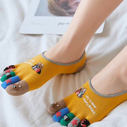 Chaussettes Plusock à motifs amusants (4 paires) - image 2