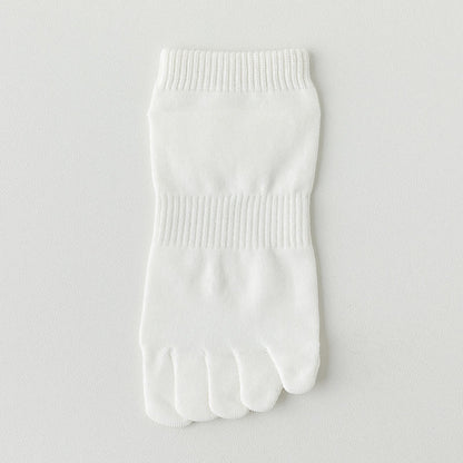 Chaussettes d'alignement des cinq orteils (5 paires) - Blanc - EU39-46 (US5-12) - image 14