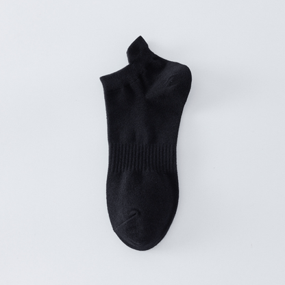 Chaussettes respirantes de couleur unie grande taille (8 paires)
