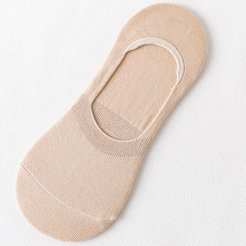 Chaussettes invisibles antidérapantes Plusock (5 paires) - Nu - EU43-47 (US9.5-12.5) - image 13