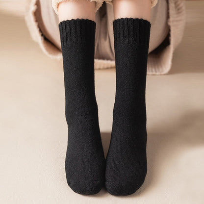 Chaussettes épaisses grandes tailles (5 paires) - image 0