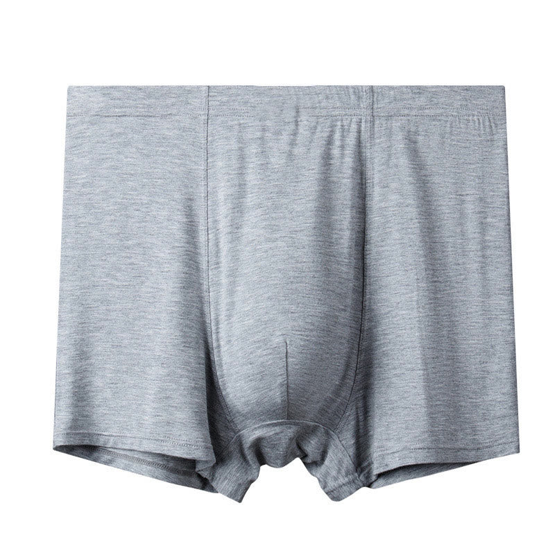 Boxer respirant taille haute grande taille (1 paquet) - Gris clair - 13XL - image 9