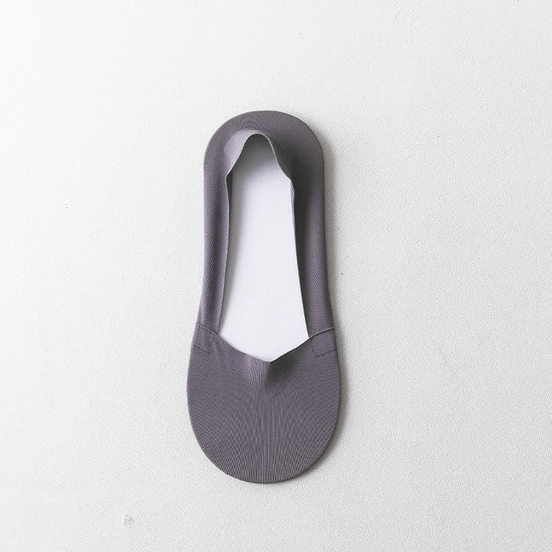 Chaussettes bateau unisexes à ouverture profonde (5 paires) - Gris foncé - EU35-38 (US5-7) - image 21