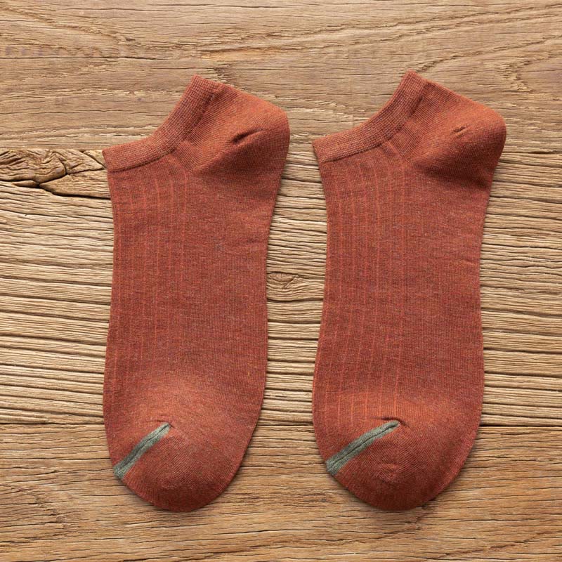 Chaussettes en coton rayées Plusock (3 paires) - 43-48 - Rouge - image 7
