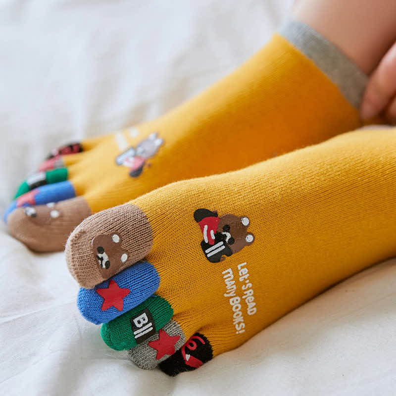 Chaussettes Plusock à motifs amusants (4 paires) - image 11