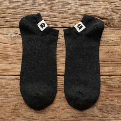 Chaussettes en coton à motifs amusants (3 paires) - 42-48 - Noir - image 15