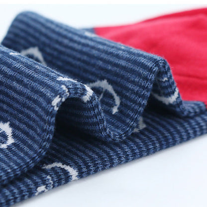 Chaussettes amusantes à motif de gouvernail (5 paires) - image 5