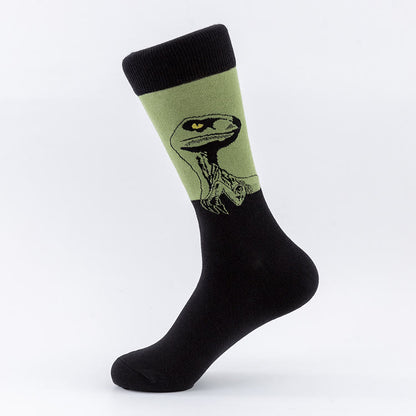 Chaussettes à motif dinosaure grande taille (5 paires)