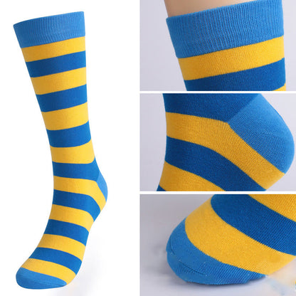 Chaussettes décontractées à motifs amusants (5 paires)