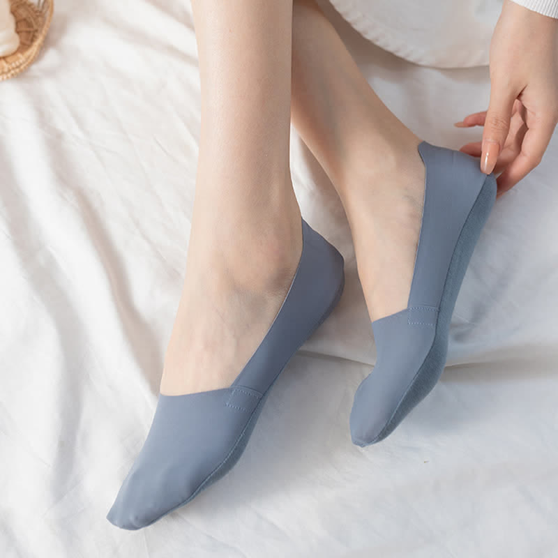 Chaussettes bateau unisexes grande taille à ouverture profonde (5 paires)