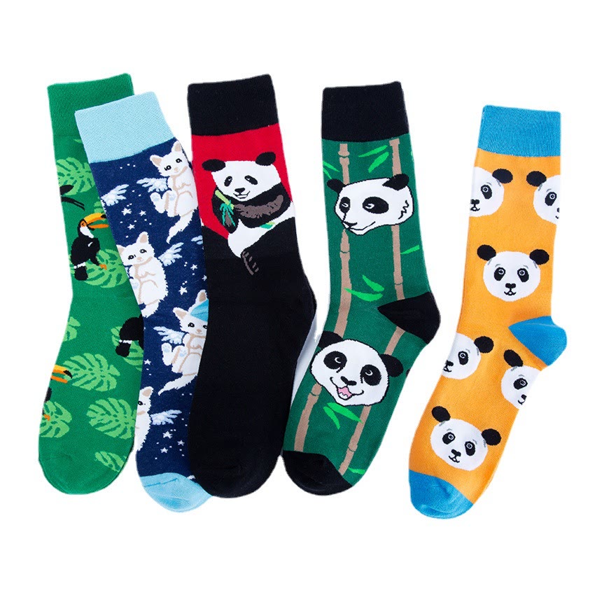 Chaussettes mignonnes Panda (5 paires) - image 6