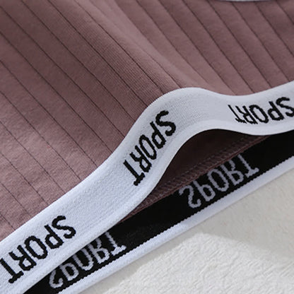 Culotte antibactérienne taille haute en coton grande taille (lot de 4)