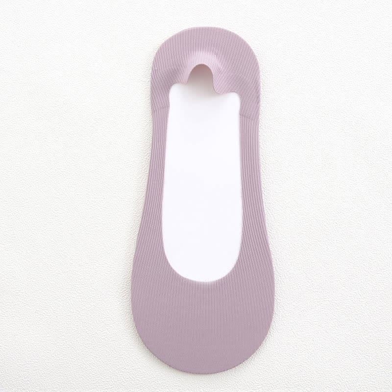 Chaussettes antidérapantes invisibles grande taille (7 paires)