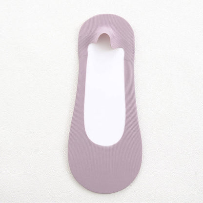Chaussettes antidérapantes invisibles grande taille (7 paires)