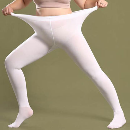 Collants sans pieds grande taille 80D indéchirables pour femmes (3 paires) - image 1