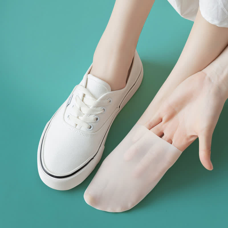 Chaussettes invisibles ultra-minces Plusock (5 paires) - image 3