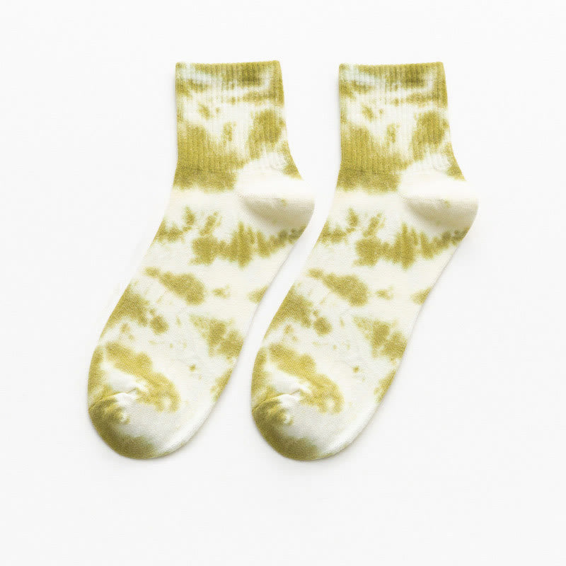 Chaussettes courtes Plusock Tie-dye (5 paires) - image 9