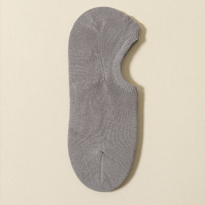 Chaussettes invisibles antidérapantes (5 paires) - Gris clair - EU39-46 (US5-12) - image 21