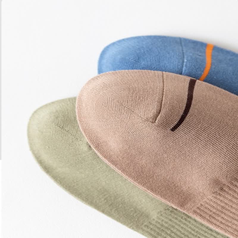 Chaussettes mi-mollet confortables et unies (6 paires) - image 9