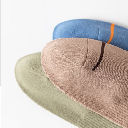 Chaussettes mi-mollet confortables et unies (6 paires) - image 9