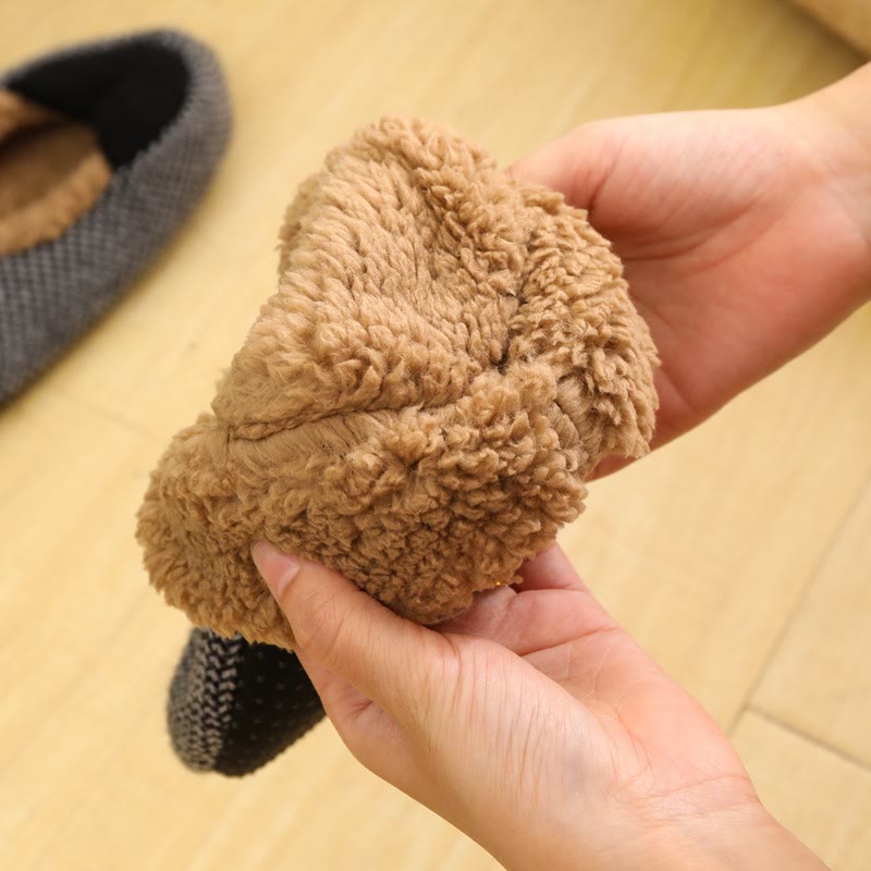 Chaussettes pelucheuses grande taille (2 paires) - image 1