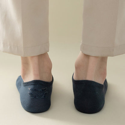 Chaussettes invisibles antidérapantes (5 paires) - image 10