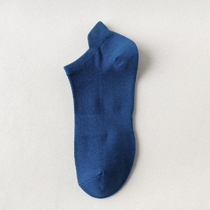 Chaussettes respirantes à la cheville grande taille (5 paires)