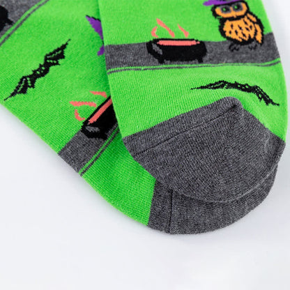 Chaussettes d'intérieur en coton Plusock Halloween (5 paires) - image 7