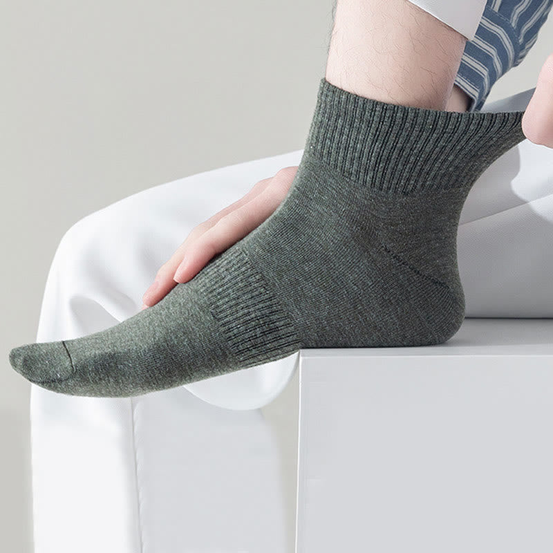 Chaussettes courtes respirantes en coton doux (7 paires) - image 4