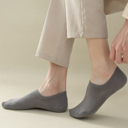 Chaussettes invisibles antidérapantes (5 paires) - image 8