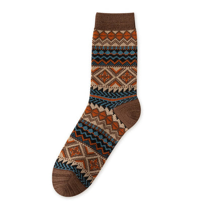 Chaussettes rétro respirantes mi-mollet (3 paires) - image 14