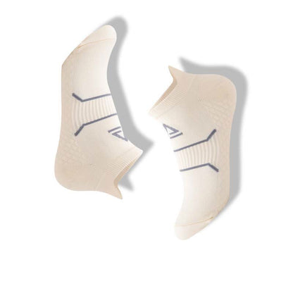 Chaussettes de compression athlétiques rembourrées grande taille (7 paires) - Blanc - EU40-45 (US 8-12) - image 10