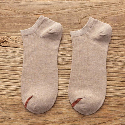 Chaussettes amples en coton rayé grande taille (3 paires)