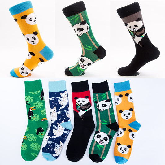 Chaussettes mignonnes Panda (5 paires) - image 0