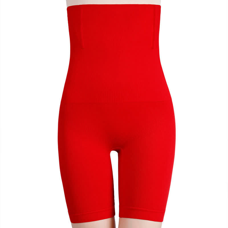 Culotte gainante unie grande taille (lot de 2) - Rouge - 7XL - image 8