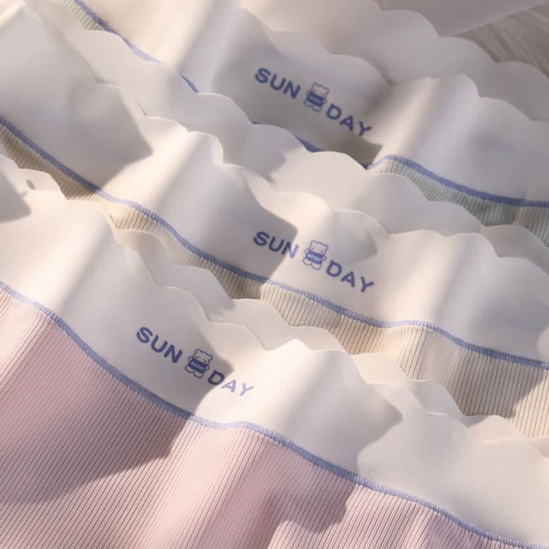 Culotte taille haute à nœud papillon (5 paires) - image 7