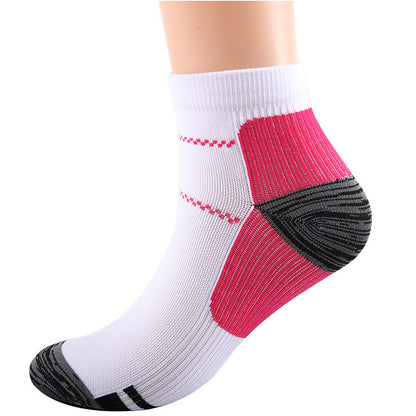 Chaussettes de compression élastiques pour le sport (10 paires) - Rose - L/XL - image 18