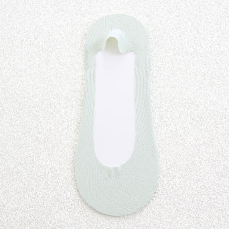 Chaussettes invisibles antidérapantes (7 paires) - Vert clair - EU40-44 (US8.5-12) - image 16