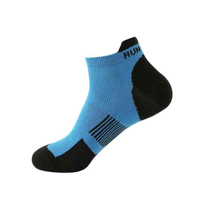 Chaussettes de compression pour la course à pied (5 paires) - Bleu - EU36-42 (US4-8) - image 17