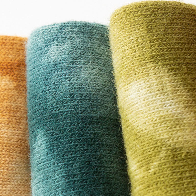 Chaussettes courtes colorées tie-dye Plusock (4 paires) - image 10